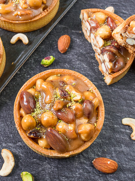 Caramel Nut Tartlets