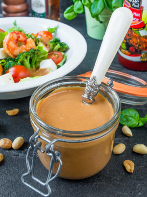 Peanut Soy Sauce Dressing