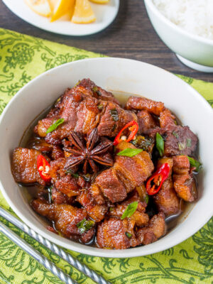 Chinese Style Braised Pork Belly