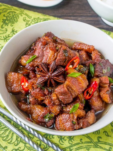 Chinese Style Braised Pork Belly