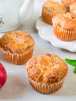 Buttermilk Apple Muffins