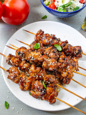 Teriyaki Chicken Skewers