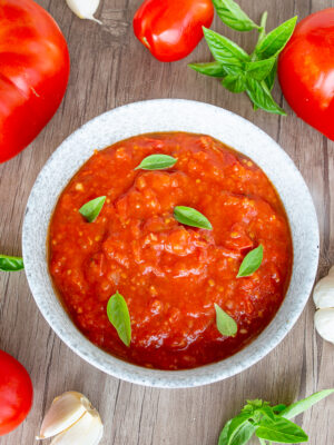 Fresh Tomato Marinara Sauce