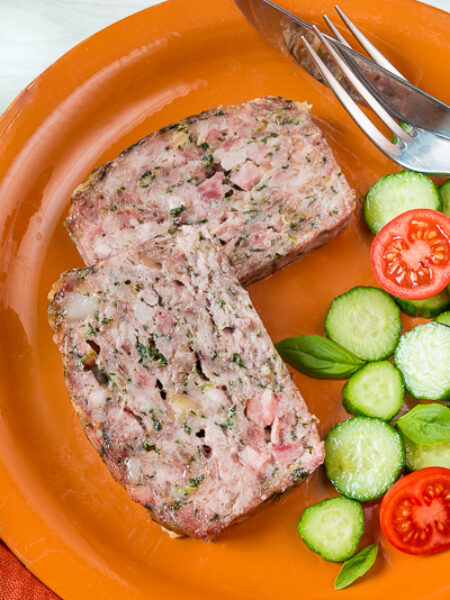 Spinach & Bacon Meatloaf