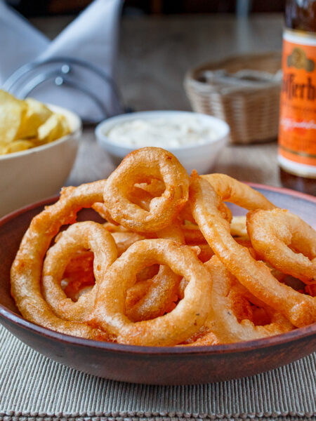 Beer Battered Onion Rings