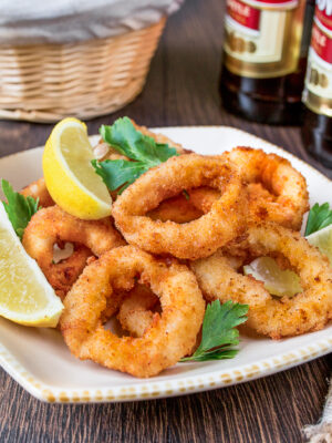 Crispy Breaded Squid Rings