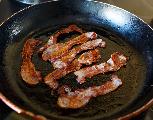 Fry the bacon