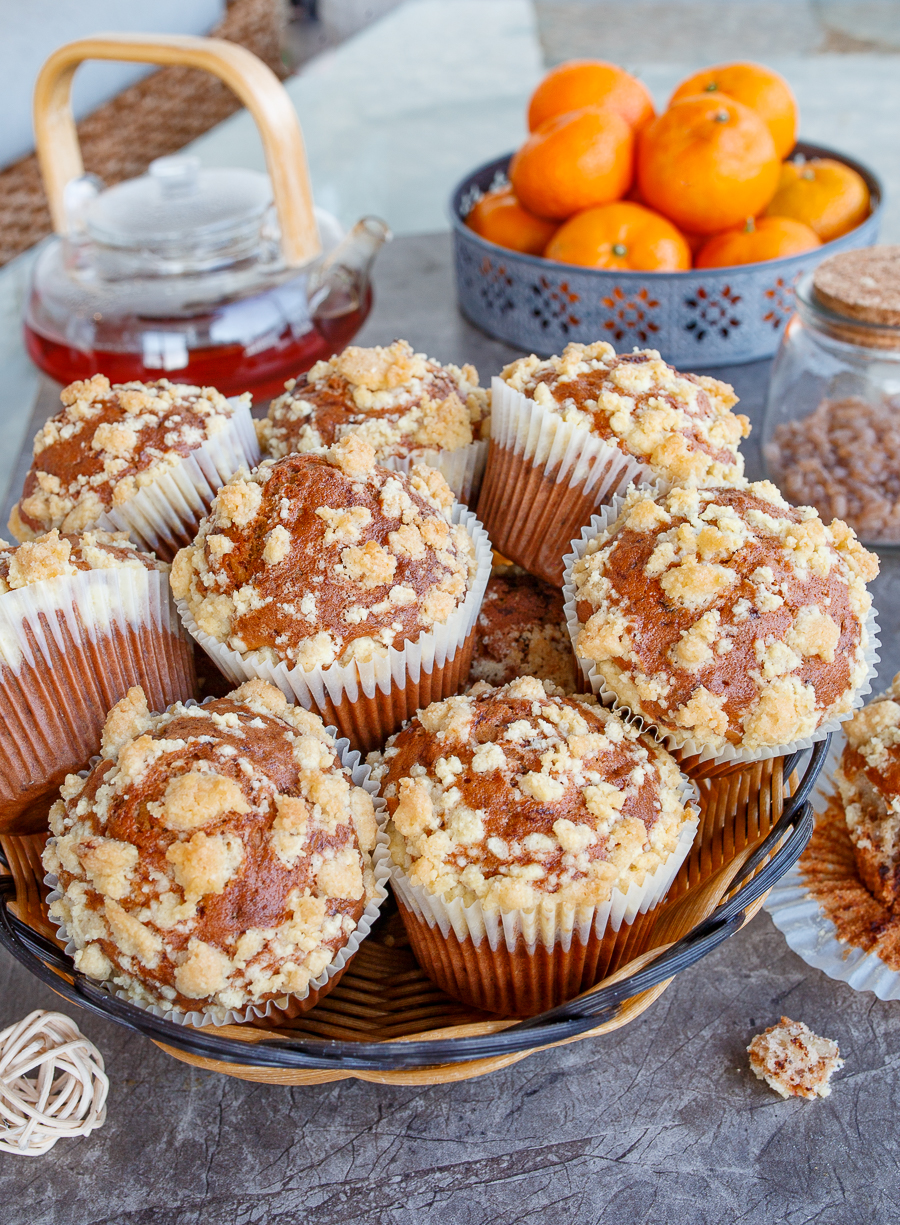 Рецепт Crunchy Banana Muffins with Chocolate and Walnuts