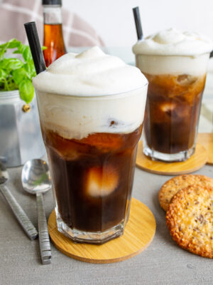 Iced Coffee with Cream